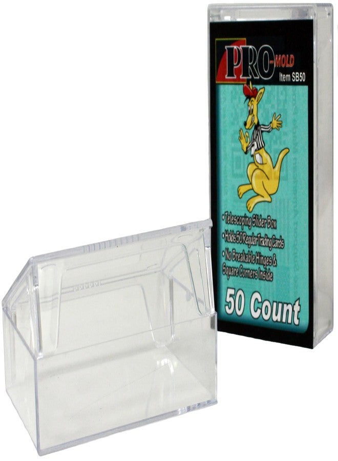 Pro-Mold Slider Plastic Box (50 Count) - Image 2
